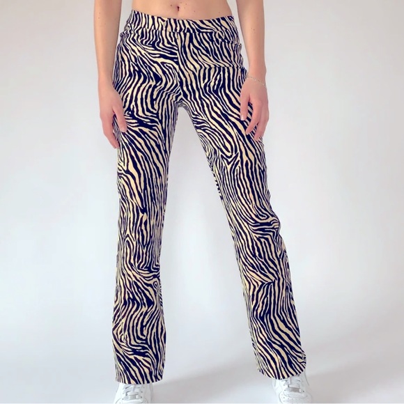 Vintage 90s Betsey Johnson stretch velvet pants from my club kid days! - Picture 3 of 6